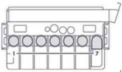 Übersicht der Relaisbelegung im Mercedes Sprinter W906 (2006-2017) für elektrische Funktionen.