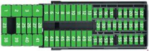 Detaillierte Sicherungsbelegung des Armaturenbretts für den Skoda Rapid Spaceback.