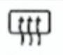 Drittes Symbol für Frontscheibenheizung in der BMW Symbolliste.