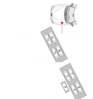 Sicherungskasten im Motorraum des Alfa Romeo 156 Crosswagon mit Kabeln.