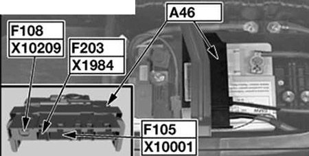 Sicherungsbeschreibung für BMW 1er (2004-2013) mit VANOS-System Auslassventil.