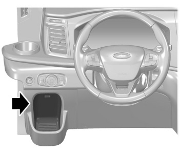 Position des Karosseriesystem-Steuermoduls im Fahrzeug.