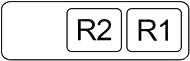 Relais-Sicherungskasten 2 im Motorraum, neben der Batterie.