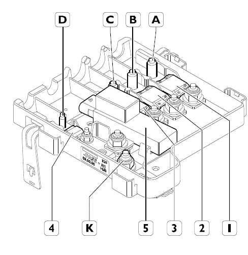Steuergerät CBA1 mit 24-12V Stromversorgung im Iveco Daily VI.