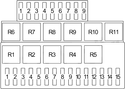 Detailansicht des Typ 1 Modells von 1976 bis 1991.