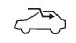 Nahaufnahme einer Fernbedienung für Automodelle 2006-2010.