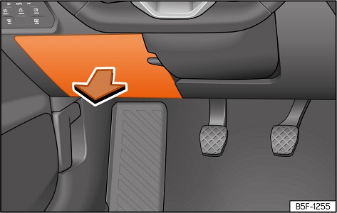 Sicherungen im Fahrzeuginnenraum des Seat Leon, Sicherung 52 für Zigarettenanzünder.