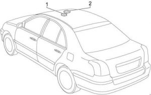 Sicherungskasten für Toyota Avensis T25 Limousine RHD.