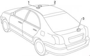 Sicherungskasten für Toyota Avensis T25 Liftback RHD.
