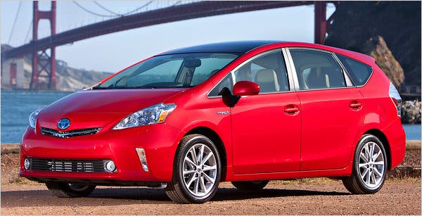 Toyota Prius V (2012-2016) – Sicherungskasten