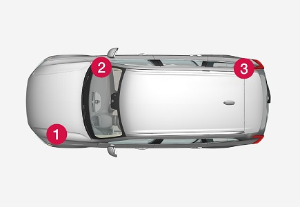Volvo XC90 Twin Engine (2020) – Sicherungskasten